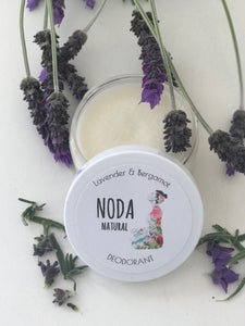 N'oda Natural Deodorant - Lavender and Bergamot (100ml)